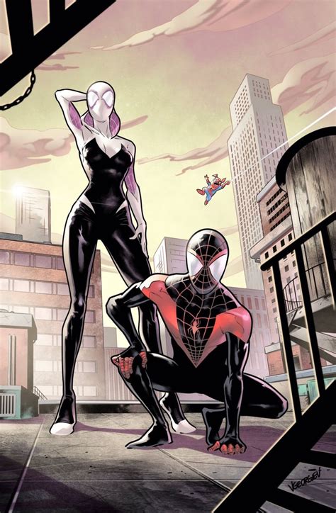 parvad gwen comic|Miles Morales and Gwen Stacy (Ksen) [Marvel Comics] .